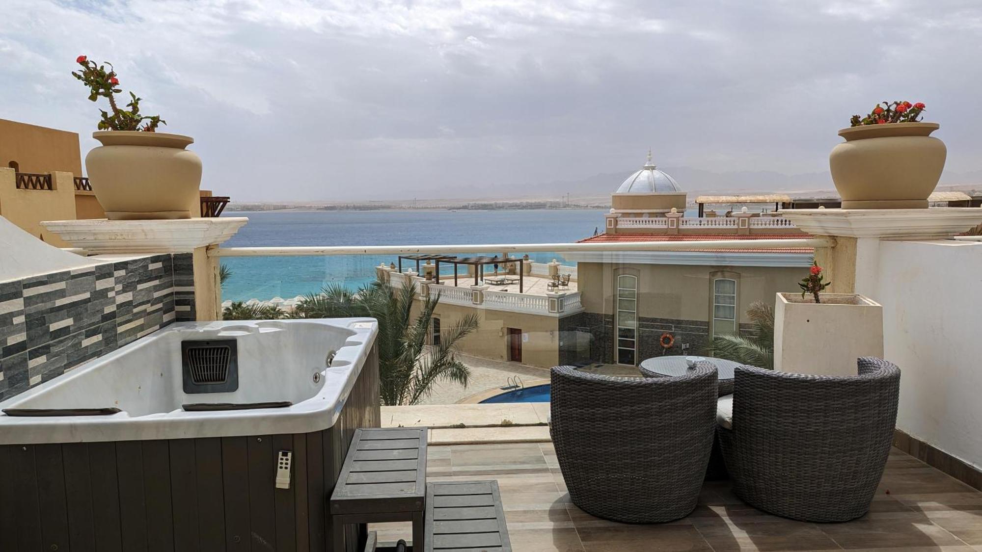 Kaisol Romance Resort Sahl Hasheesh - Adults Only Hurghada Exterior photo View from the rooftop